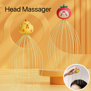 Masseurs de cuir chevelu avec 16 griffes, gratte-tête manuel pour une relaxation profonde, stimulation capillaire et massage anti-stress - Product Image 1