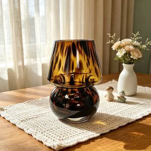 High Quality Heat Resistant Hand Blown Oval Frosted <strong>Glass</strong> Lampshade Suitable Table Floor Dual Use Anti Impact <strong>Glass</strong> Lampshade - Product Image 6
