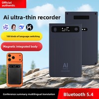Nuevo Grabador de Voz T8 Directo de Fábrica, para Oficina, Reuniones, Uso Empresarial, Convertidor de Voz a Texto, Lápiz Grabador, Conector USB 5.0, ABS