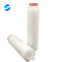 Filtre à Membrane PTFE hydrophobe anti-corrosion 0.45 microns cartouche de filtre à air de 30 pouces pour la Filtration d'évent de réservoir