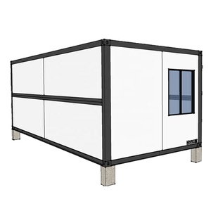 Casa Contenedor Modular Plegable <span class=keywords><strong>HYSUN</strong></span>, Casa Contenedor Prefabricada Plegable con Baño - Product Image 1