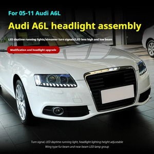Faro HETOP <span class=keywords><strong>A6</strong></span> S6 2005-2011 Aggiornamento LED DRL Gruppo Luci Diurne Lampada Frontale Auto Accessori Modificati per Audi - Product Image 5