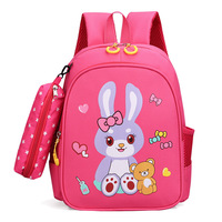 Twinkle Factory – Nouvelle trousse à crayons mignonne motif lapin et dinosaure pour filles, idéale pour les sacs d'école de maternelle (vente en gros)