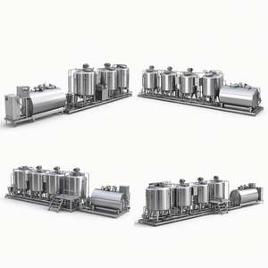 Ligne de production de lait, de yaourt et de boissons laitières Ace, ligne de production de lait UHT/équipement d'usine de transformation laitière - Product Image 5