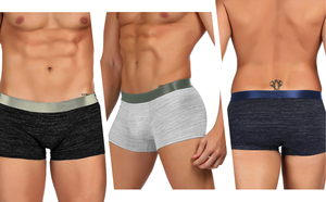 Sous-vêtements solides pour hommes, ODM Logo, <span class=keywords><strong>sexy</strong></span> et caleçons de haute qualité pour beaux hommes, vente à chaud - Product Image 3