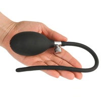 Sondes urétrales gonflables en silicone, outils BDSM pour gays, outils BDSM pour la masturbation masculine gay, jouets BDSM