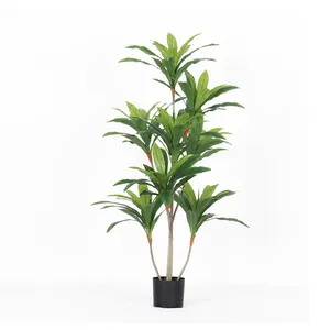 Bonsái Artificial de Brasil, follaje de plantas, árbol ambiental, decoración de plantas verdes