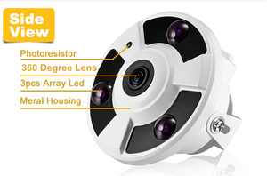 Caméra <span class=keywords><strong>Fisheye</strong></span> AHD 2MP, caméra panoramique CCTV à 180 degrés, caméra de sécurité BNC DVR, caméra analogique intérieure - Product Image 4