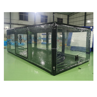Bouclier de garage gonflable personnalisé ultime pour vélo couverture de tente en PVC transparent pliable bulle gonflable pour moto