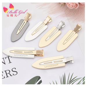 BELLEWORLD 2021 Nouveaux accessoires de coiffure de salon de coiffure, pinces à <span class=keywords><strong>cheveux</strong></span> en métal sans couture, pinces à <span class=keywords><strong>cheveux</strong></span> de <span class=keywords><strong>maquillage</strong></span> pour femmes et filles - Product Image 2