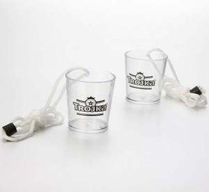 <span class=keywords><strong>Vaso</strong></span> de chupito promocional reutilizable y ecológico <span class=keywords><strong>para</strong></span> fiestas navideñas de 2 oz, de alta calidad, con cadena de cuentas coloridas, <span class=keywords><strong>vaso</strong></span> de chupito de plástico. - Product Image 2