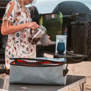 Professional Insulated <b>Food</b> & Grocery Delivery <b>Bag</b> with Support Frame Updated Catering <b>Storage</b> <b>Bag</b> - Product Image 5