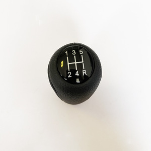 Chen Can Leather Gear <b>Shift</b> <b>Knob</b> Black 5 Speed For Mazda 3 5 6 CX7 MX5 - Product Image 1