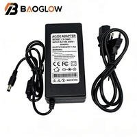 Adaptador de Corriente de 24W 48W 60W 72W 96W 120W, Enchufe EU US UK AU JP, AC100-240V DC12V 1-10A, Fuente de Alimentación para Tira de Luces LED