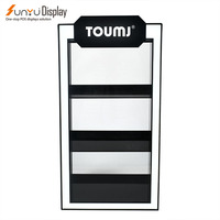 Présentoir Sunyu Vente en gros Design gratuit Présentoir personnalisé en plexiglas pour magasin de fumée Comptoir en acrylique Lumière LED RVB Présentoir à cigarettes