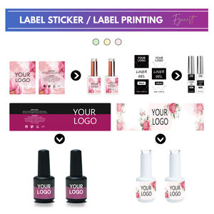 FZANEST طقم طلاء أظافر جل نباتي UV، مجموعة جل للأظافر، راتنج نيون لامع بالأشعة فوق البنفسجية، طلاء أظافر جل قابل للتخصيص وملون وعديم الرائحة - Product Image 6