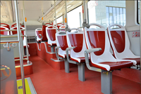 Bus électrique de tourisme de luxe à deux étages Ankai de 12 mètres