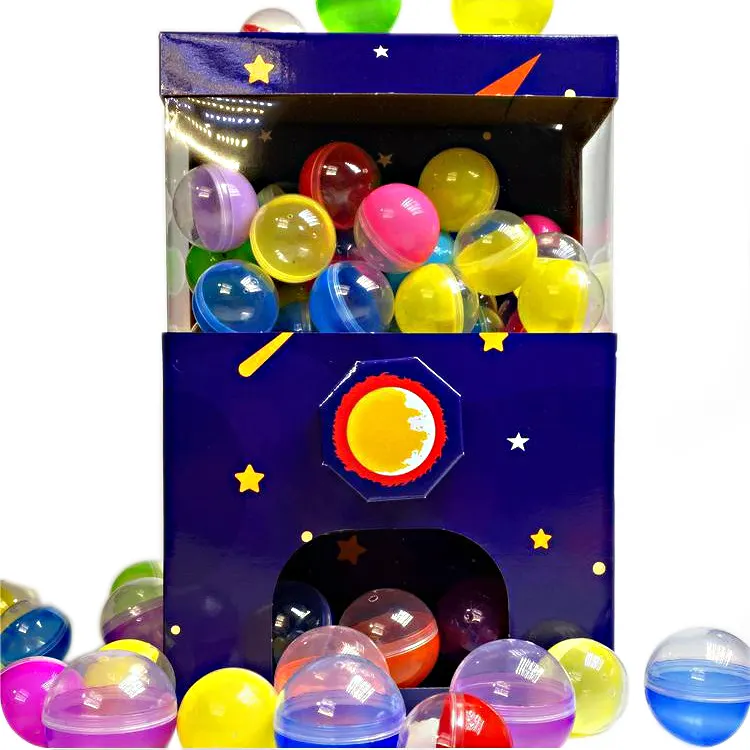 Capsules d'emballage en papier avec impression personnalisée, jouet, œuf Surprise, boîte en Carton pour enfants, 100 pièces