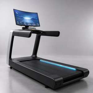 Caminadora Comercial Motorizada de Alta Resistencia con Pantalla de 32 Pulgadas y Función de Duplicación de Pantalla, Máquina de Caminata Profesional para Gimnasios y Centros de Fitness - Product Image 1