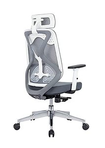 Silla de Oficina Ergonómica con Ruedas Giratorias, Tapizada en Malla Transpirable, Ajustable en Altura, Diseño Ejecutivo y Moderno - Product Image 2