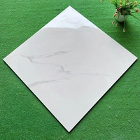 Carrelage mural et de sol en porcelaine émaillée blanche de luxe, design moderne, antidérapant, pour salle de bain, salle à manger, extérieur, hall, centre commercial
