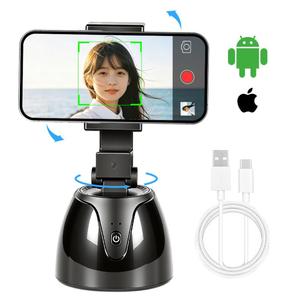 Caméra de suivi automatique IA TikTok 0728 avec trépied intelligent 360° pour portraits et paysages, idéale pour les vlogs et les vidéos en direct - Product Image 3