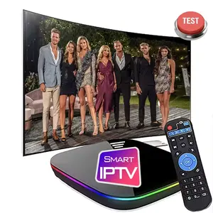 2024กล่องทีวีแอนดรอยด์, การสมัครสมาชิก IPTV 12เดือน IPTV เต็ม HD สมาร์ททีวีร้อน X96 Android Box ผู้ค้าปลีกทดสอบฟรี