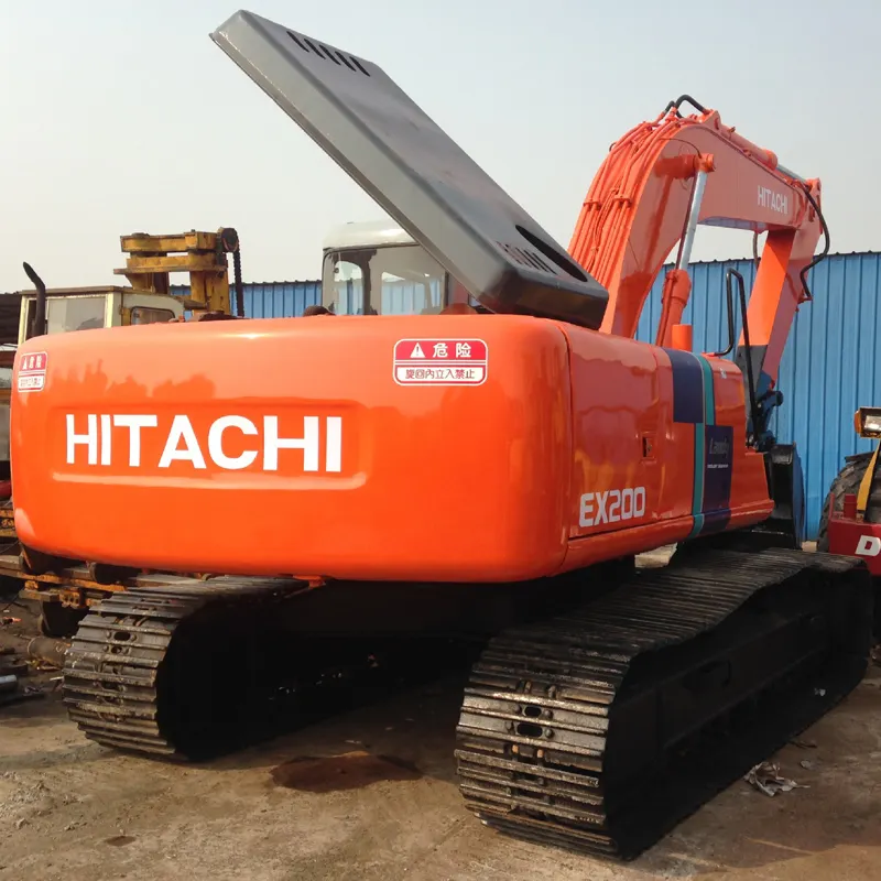 Japon marka hitachi EX120-3 EX200 12 ton 15 ton 20 ton paletli ekskavatör