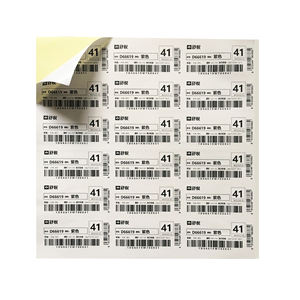 定制标志印刷可生物降解不干胶鞋包装盒不干胶标签鞋盒不干胶标签 - Product Image 5