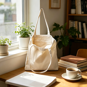 Sac de courses <span class=keywords><strong>en</strong></span> toile de couleur unie, grande capacité, personnalisable, réutilisable pour les courses quotidiennes et les courts trajets, vente <span class=keywords><strong>en</strong></span> gros - Product Image 1