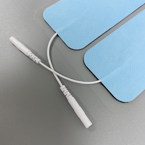 Elektrotlar Yama TENS Kablosu 5x10 cm Yeniden Kullanılabilir Pedler Kas Stimülatörü için Elektrot Kalemi Vücut Ağrılarını Giderici - Product Image 3