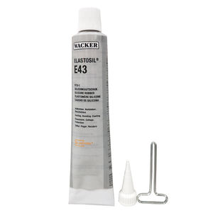 لاصق سيليكون ELASTOSIL E41/E43 <span class=keywords><strong>RTV</strong></span>-1، طلاء لاصق شفاف - نطاق درجة الحرارة من -60 إلى 200 درجة مئوية، يجف لمدة 24 ساعة - Product Image 1