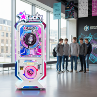 Machine d'arcade Smart Lucky Ferris Wheel avec lecteur de billets et distributeur de pièces, machine à cadeaux rotative automatique pour salle d'arcade