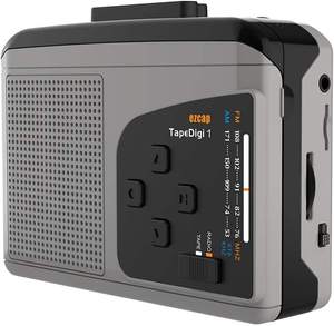 เครื่องแปลงเทปคาสเซ็ตแบบพกพาเป็น MP3, เครื่องเล่นเทปคาสเซ็ตสเตอริโอพร้อมวิทยุ FM และเครื่องบันทึกเสียง - Product Image 2