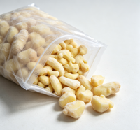 Tiefgefrorene Ingwerwürfel in Großpackungen Natürliche Gesunde Gewürze für Saft, Suppe & Lebensmittelproduktion