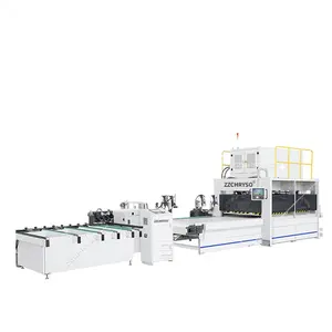 Máquina de prensa de composición de borde de tablero de madera de alta eficiencia máquina de prensa de laminado de borde de alta frecuencia a la venta