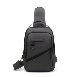 Nueva Bolsa de Pecho Oxford Impermeable para Hombre, Simple y de Gran Capacidad, Multicapa, Bandolera Casual - Product Image 6