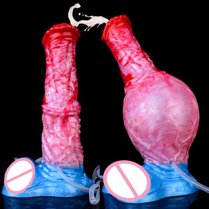 NNSX Sex Toy Horse Dildo Inflatable Dildo Imitates <span class=keywords><strong>Ejaculation</strong></span> With Pump Squirting Dildo for Women - Product Image 3