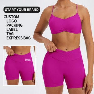 Leggings da Yoga Senza Cuciture per <span class=keywords><strong>Donna</strong></span>, Alta Elasticità, Aderenti, Modellanti, Comodi <span class=keywords><strong>Pantaloni</strong></span> Sportivi - Product Image 3