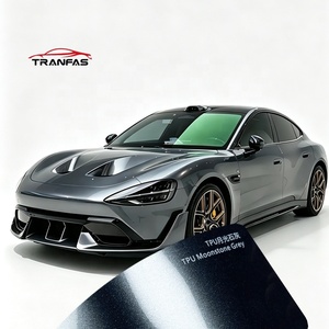 Vinilo Autoadhesivo para Carrocería de Automóvil, Color Gris Piedra Lunar, TPU, Autoregenerable, Antiarañazos, para <span class=keywords><strong>Xiaomi</strong></span> SU7 Ultra - Product Image 3