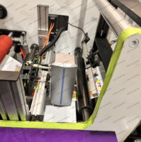 Machine d'impression flexographique automatique rouleau à rouleau pour sacs en papier, films plastiques, motifs pétales, 10 couleurs