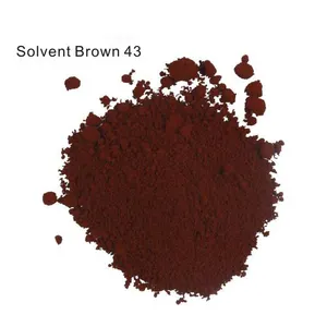 木材コーティング、アルミホイル着色に使用されるソルベントブラウン43。革染料;