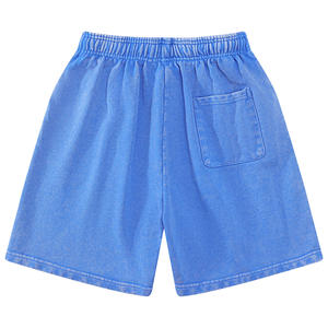 Shorts en molleton bouclette ciré décontractés pour le quotidien, pour la gym, le running, pour garçons, hommes et femmes, incluant des modèles essentiels et des robes courtes de sport - Product Image 6