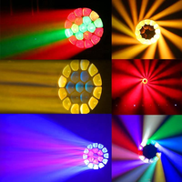 Luz de Escenario de 350W, AC100V 240V, Control por Voz, Pantalla Reversible en Chino e Inglés, Sin Parpadeo, Regulable