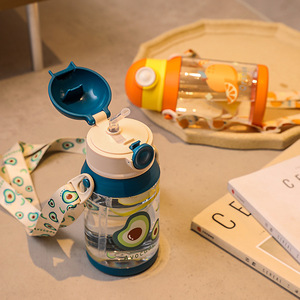 Bouteille d'eau mignonne de 14oz avec <span class=keywords><strong>logo</strong></span> personnalisé bouteille d'eau pour enfants 2022 sans bpa bouteille pour enfants - Product Image 3