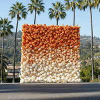 Décoration murale en roses artificielles pour mariage, fiançailles, anniversaire
