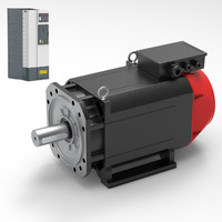 Moteur servo asynchrone 11 kW 70 Nm, vitesse nominale 1500 tr/min, vitesse maximale 6000 tr/min, moteur d'entraînement de broche.