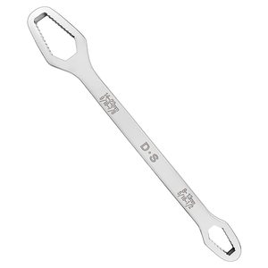 Clé à molette auto-serrante double embout 8-22 mm en acier au chrome-vanadium, tête en forme de fleur de prunier, outil manuel réglable pour la maison - Product Image 1