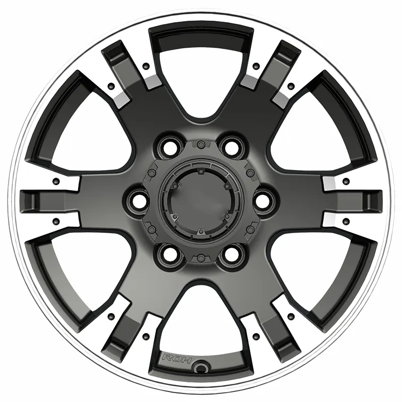 Rodas de carro de alta qualidade 16 polegadas preto prateado rodas de carro personalizáveis 6*139 CB110.3