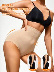 Duomi Frühling Schlankheits-Shapewear mit 4-Wege-Stretch, weich, hoher Bund, Bauchkontrolle für Damen, Büro, Freizeit, Alltag - Product Image 4